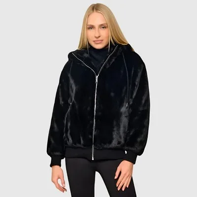 Chaqueta Guess Negra Mujer