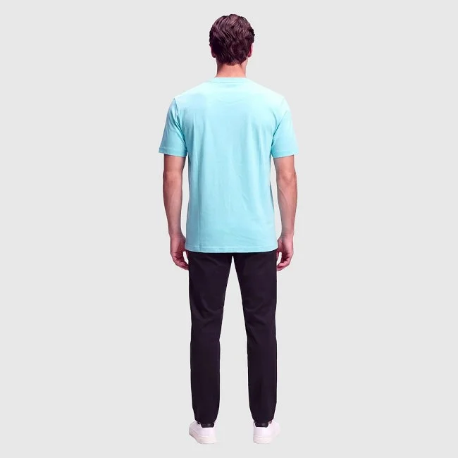 Camiseta Boss Turquesa Hombre