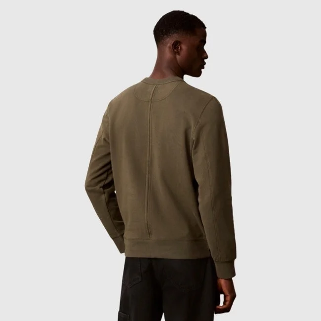 Sudadera Calvin Klein Verde Hombre