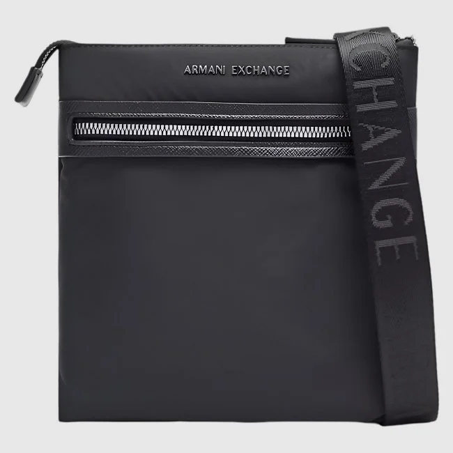 Bandolera Armani Exchange Negra Hombre