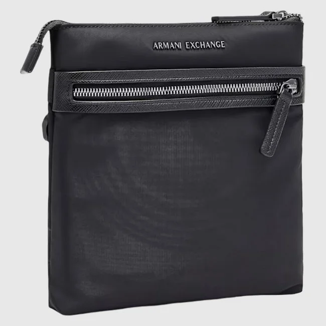 Bandolera Armani Exchange Negra Hombre