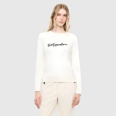 Sudadera Armani Blanca Mujer