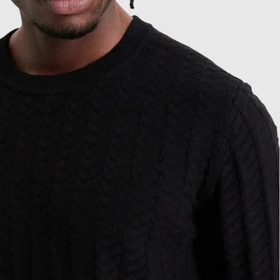 Jersey Hugo Negro Hombre 2