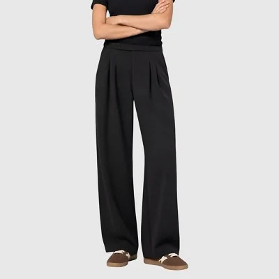 Pantalón Tiffosi Negro Mujer