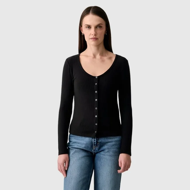 Camiseta Levi's Negra Mujer