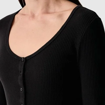 Camiseta Levi's Negra Mujer 2