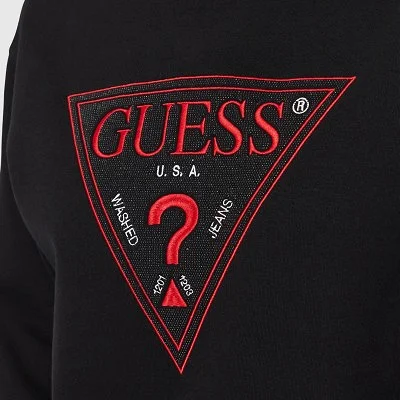 Sudadera Guess Negra Mujer 2