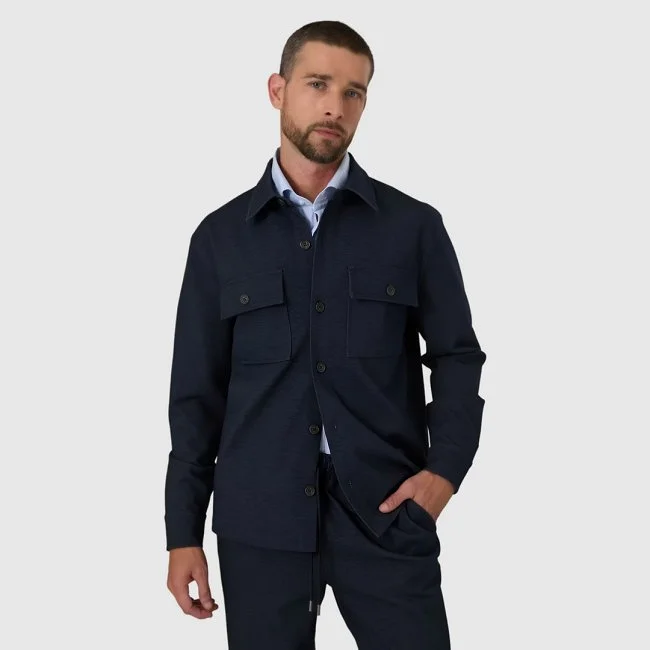 Camisa Guess Azul Hombre