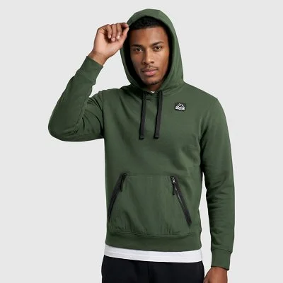 Sudadera Kappa Verde Hombre