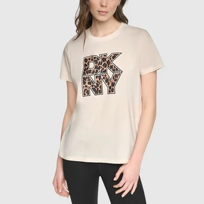 Camiseta DKNY Beige Mujer