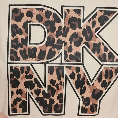 Camiseta DKNY Beige Mujer 2