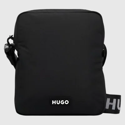 Bandolera Guess Negra Hombre