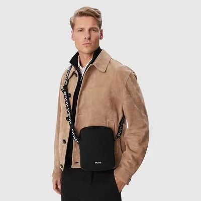 Bandolera Guess Negra Hombre 2