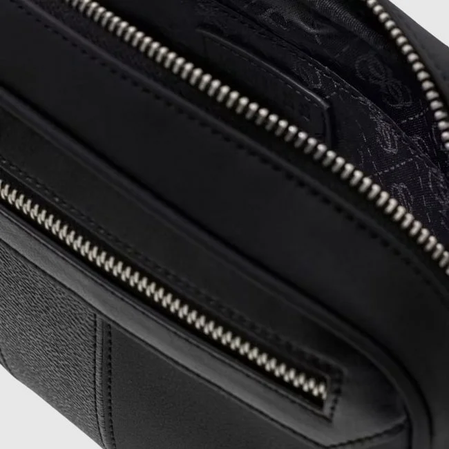 Bandolera Guess Negra Hombre