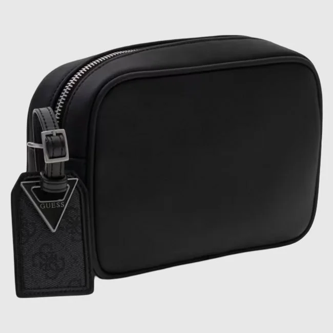 Bandolera Guess Negra Hombre