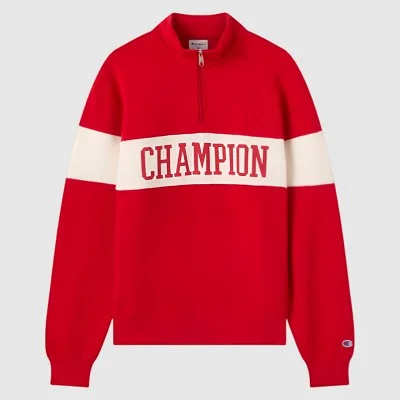 Sudadera Champion Roja Hombre