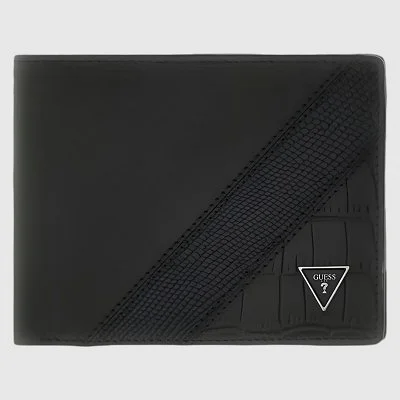 Cartera Guess Negra Hombre