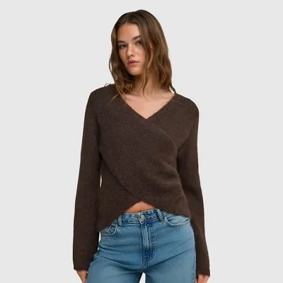 Jersey ONLY Marrón Mujer
