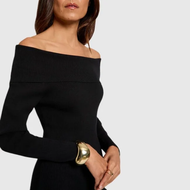 Vestido Morgan Negro Mujer