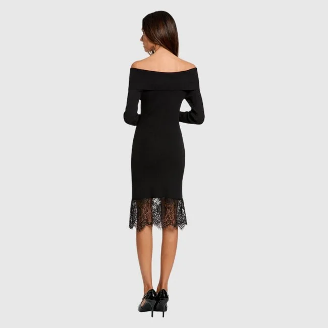 Vestido Morgan Negro Mujer