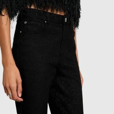 Pantalón Morgan Negro Mujer 2