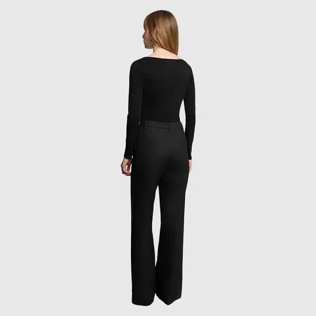 Camiseta Morgan Negra Mujer