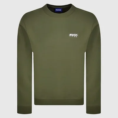 Sudadera Hugo Verde Hombre