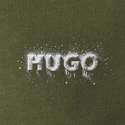 Sudadera Hugo Verde Hombre 2