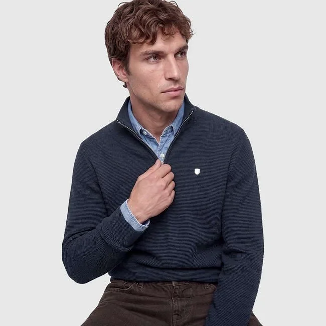 Jersey Jack & Jones Azul Hombre