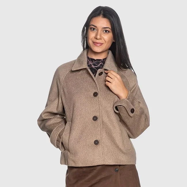 Chaqueta Tiffosi Beige Mujer