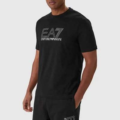 Camiseta Armani Negra Hombre