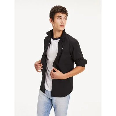 Camisa Tommy Hilfiger Negra...