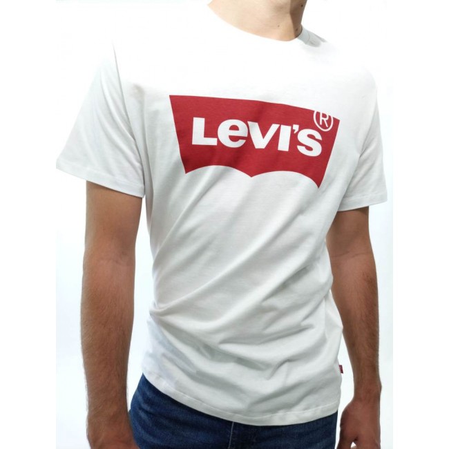 Camiseta Levi's Blanca Logo Frontal