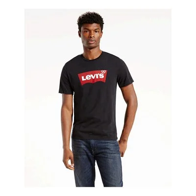 Camiseta Levis Hombre Negra 2
