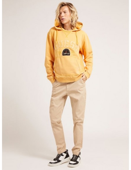 Guess - Sudadera azul y amarilla de algodón ecológico | Childrensalon Outlet