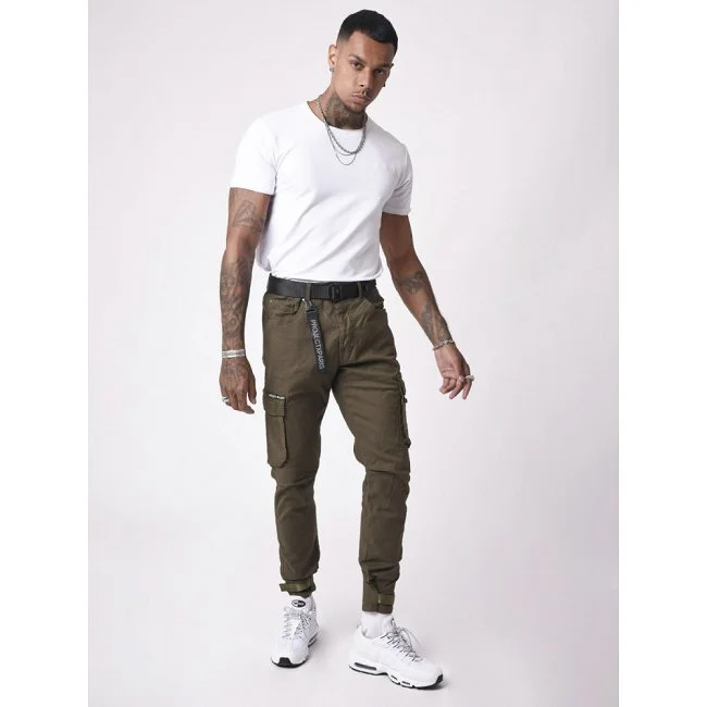 Pantalón Project X Paris Kaki Hombre Pantalón Project X Paris Kaki Hombre