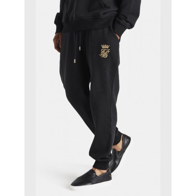 Pantalon SikSilk Joggers Granate Mujer