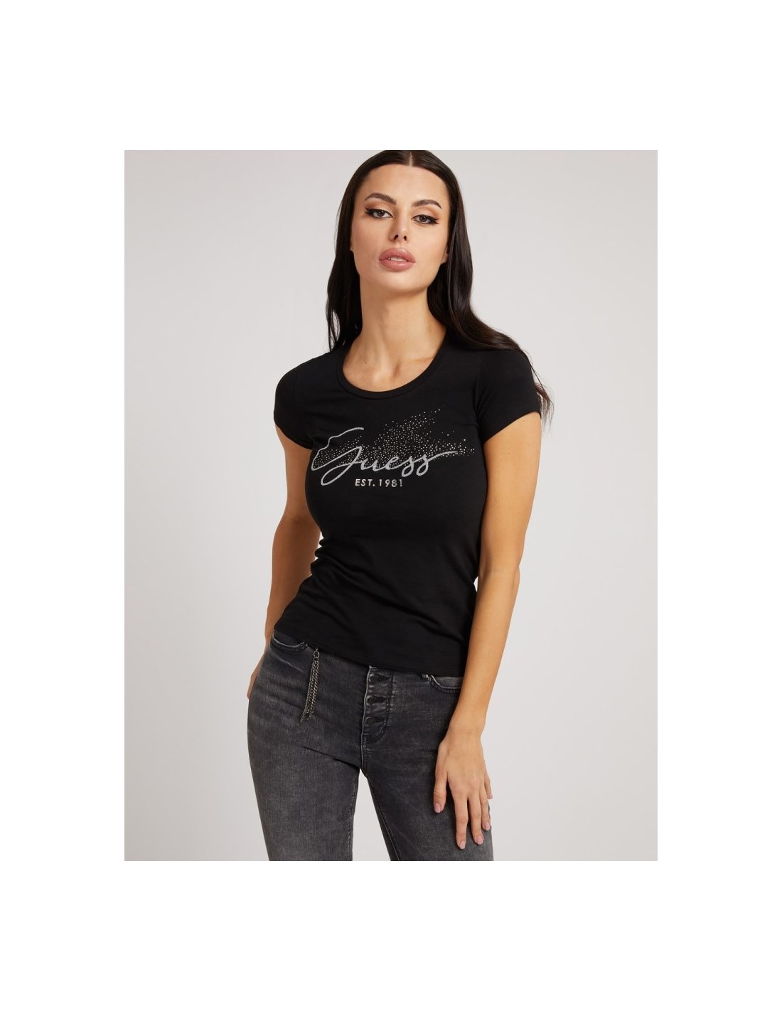 Camiseta Guess W1YP0J KA2O2 JBLK