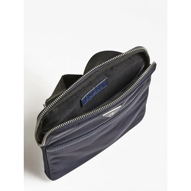 Bandolera Guess Azul Marino Hombre
