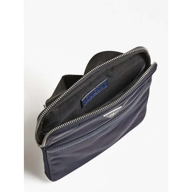 Bandolera Guess Azul Marino Hombre