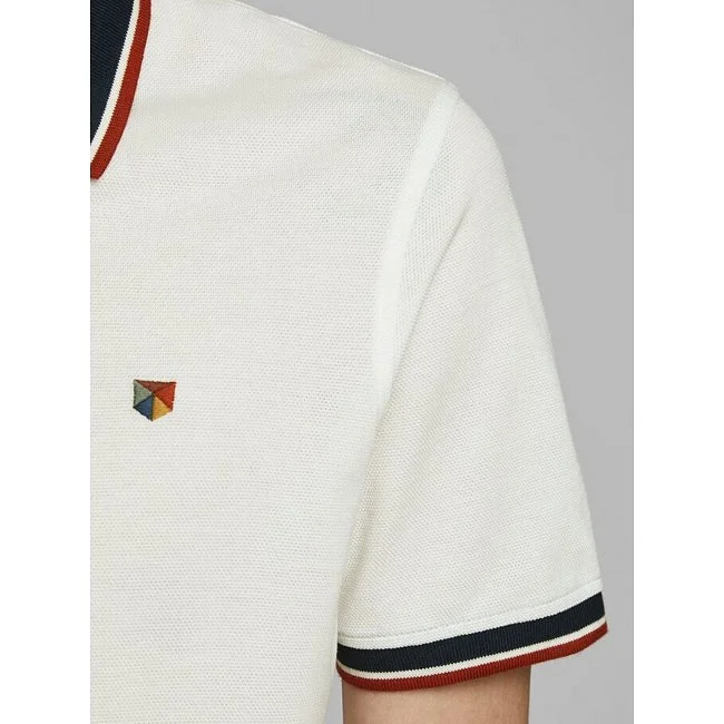 Polo Jack & Jones Blanco Hombre Polo Jack & Jones Blanco Hombre