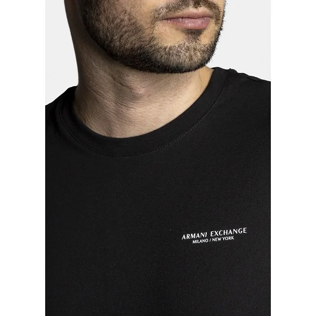 Camiseta Armani Exchange Negra Hombre