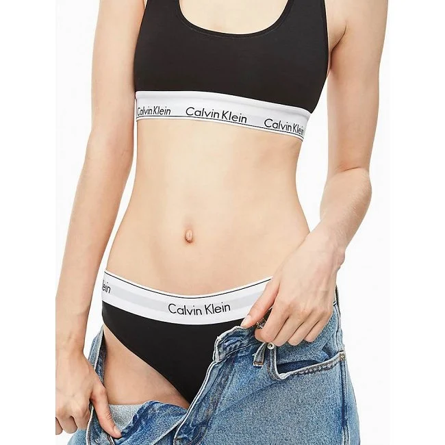 Sujetador Calvin Klein Negra Mujer Sujetador Calvin Klein Negra Mujer