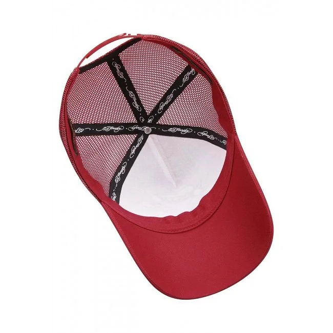 Gorra Ed Hardy Roja Hombre