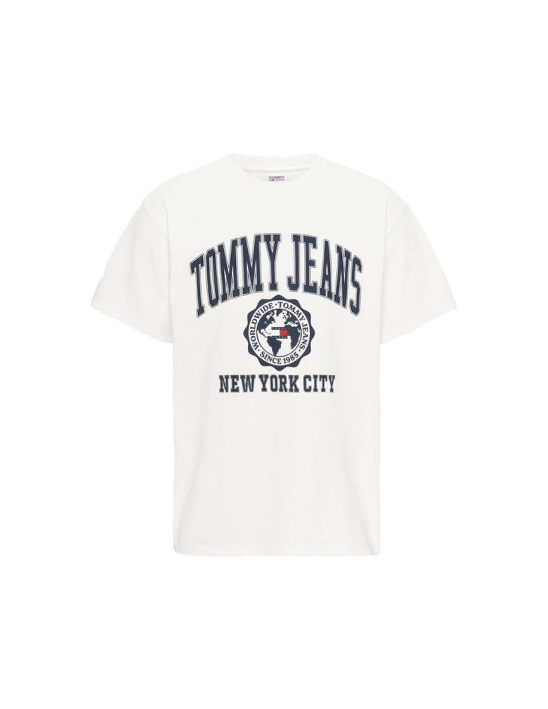 menú fuga Murmullo Camiseta Tommy Hilfiger College Logo DM0DM14025 YBH