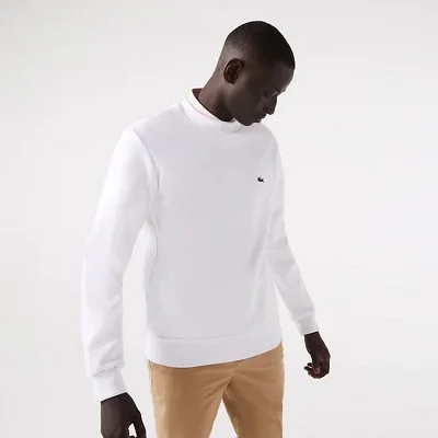 Sudadera Lacoste Blanca Hombre 2
