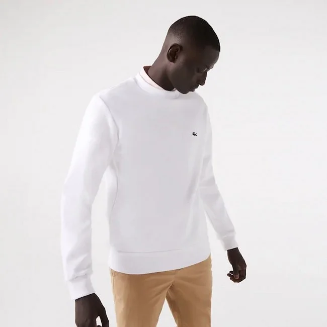 Sudadera Lacoste Blanca Hombre