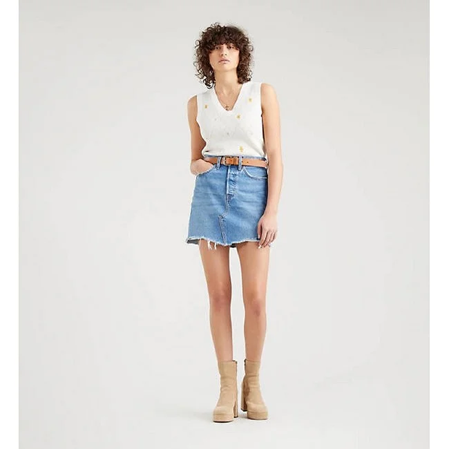 Falda Vaquera Levi's Mujer Falda Vaquera Levi's Mujer