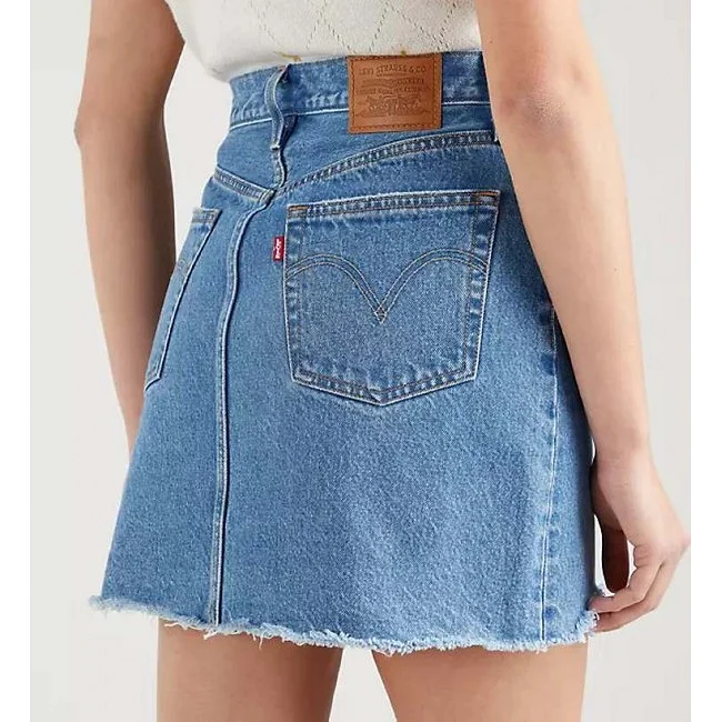 Falda Vaquera Levi's Mujer Falda Vaquera Levi's Mujer