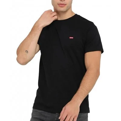 Camiseta Levis Hombre Negra